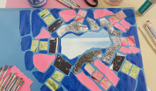 McManus Creates: Curtain Call - Pattern & Process: Exploring collage